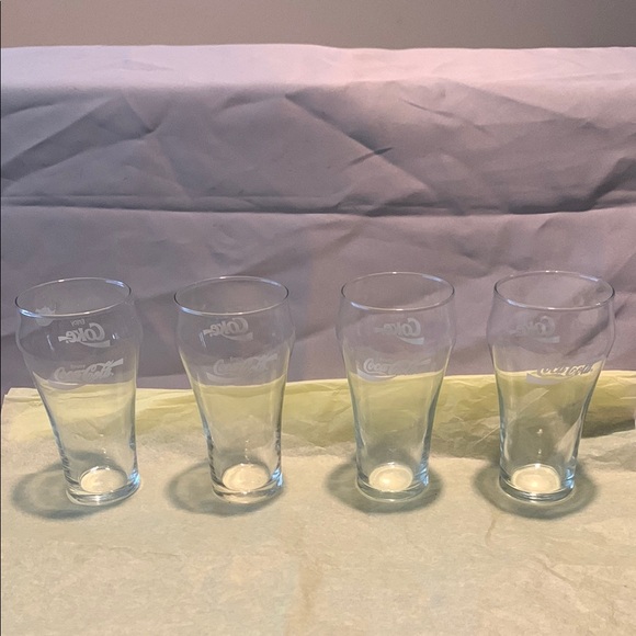 Coca Cola Other - Coca-Cola 1970s Vintage 6.5" ENJOY COKE Bell Glass Tumbler Cup White Large